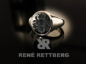Siegelring oder Wappenring mit Familienwappen in Onyx
