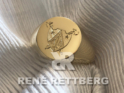 Ringer massiver Wappenring für Herren