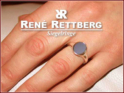 10x8,5 mm oval mit stark taillierter Ringform